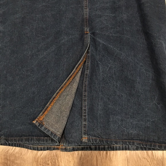 SouthWest Sewing Blues Long Rodeo Denim Duster - Picture 4 of 6